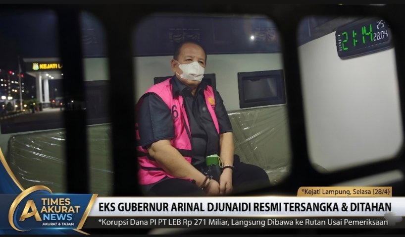 Skandal Korupsi Rp 271,5 Miliar: Mantan Gubernur Lampung Arinal Djunaidi Resmi Ditetapkan sebagai Tersangka