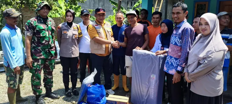 Puting Beliung Terjang Tanggamus: Belasan Rumah Rusak, Pemkab dan BPBD Gerak Cepat Salurkan Bantuan