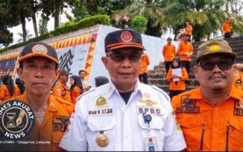 Waspada Cuaca Ekstrem BMKG: BPBD Tanggamus Gelar Simulasi Bencana, Sasar Kesiapsiagaan ASN dan Warga