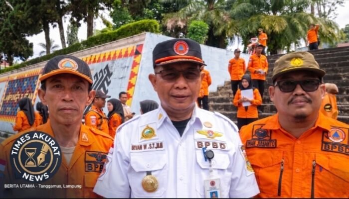 Waspada Cuaca Ekstrem BMKG: BPBD Tanggamus Gelar Simulasi Bencana, Sasar Kesiapsiagaan ASN dan Warga