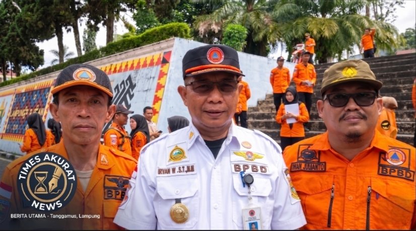 Waspada Cuaca Ekstrem BMKG: BPBD Tanggamus Gelar Simulasi Bencana, Sasar Kesiapsiagaan ASN dan Warga