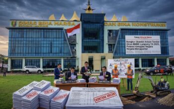 Bongkar Skandal Arisan Tender Dinas BMBK Lampung TA 2025, Potensi Kerugian Negara Menggurita!