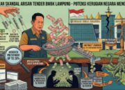 Bongkar Skandal Arisan Tender Dinas BMBK Lampung TA 2025, Potensi Kerugian Negara Menggurita!