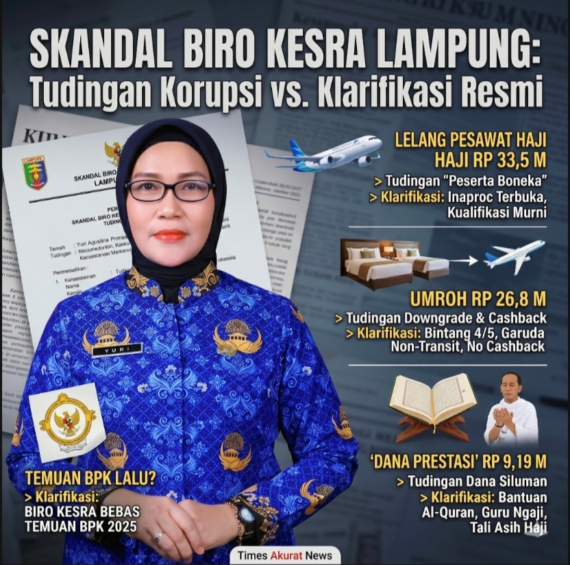 SKANDAL BIRO KESRA LAMPUNG: Di Balik Dugaan Korupsi Miliaran Rupiah dan Klarifikasi Resmi Pemerintah