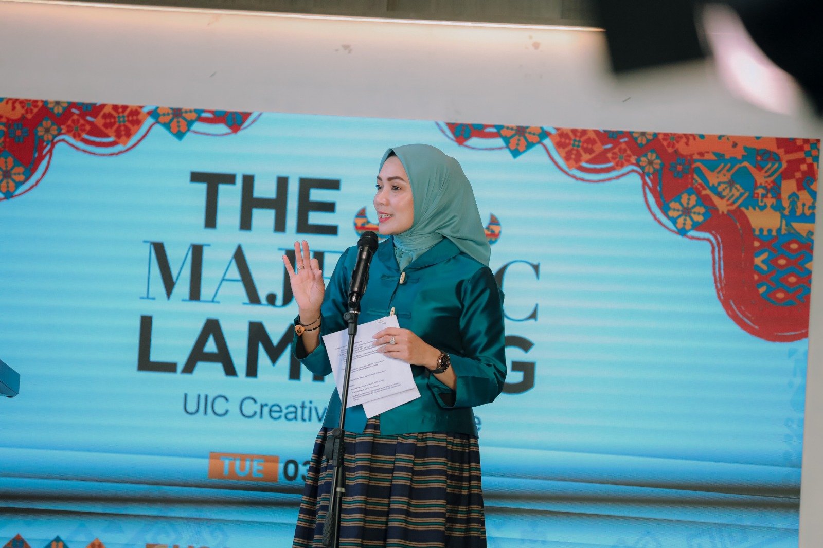 Ketua Dekranasda Lampung: Jadikan Warisan Budaya Sebagai Kekuatan Ekonomi Kreatif Berbasis Inovasi Modern