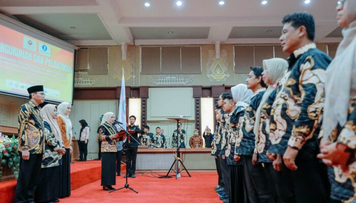 Kukuhkan Pengurus Forum Literasi se-Lampung, Bunda Literasi Wulan Mirza Dorong Inovasi dan Peningkatan Kualitas SDM