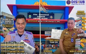 Membongkar Arsitektur Korupsi Dishub Lampung Selatan: Warisan Gelap Proyek Siluman dan Anggaran Fiktif Uji KIR 6 Membongkar Arsitektur Korupsi Dishub Lampung Selatan: Warisan Gelap Proyek Siluman dan Anggaran Fiktif Uji KIR