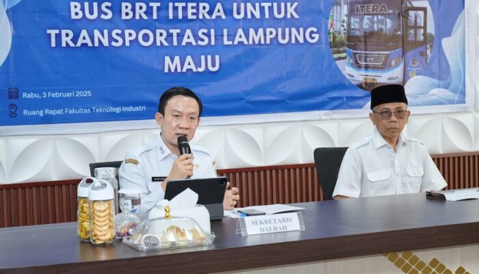 Pemprov Lampung Jadikan Bus BRT ITERA Pilot Project Transformasi Transportasi Publik Berkelanjutan