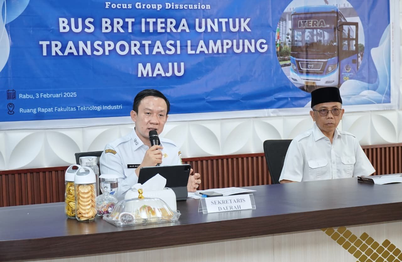Pemprov Lampung Jadikan Bus BRT ITERA Pilot Project Transformasi Transportasi Publik Berkelanjutan