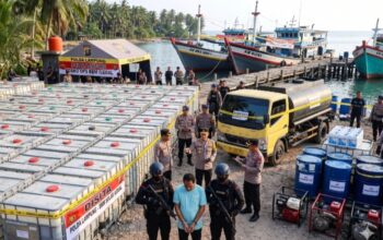 Polda Lampung Bongkar Sindikat BBM Ilegal di Pesawaran, Selamatkan Negara dari Kerugian Ratusan Miliar