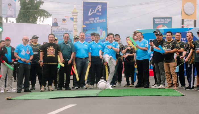 Sekdaprov Marindo Kurniawan Lakukan Kick-Off Siaran Piala Dunia 2026 TVRI Lampung
