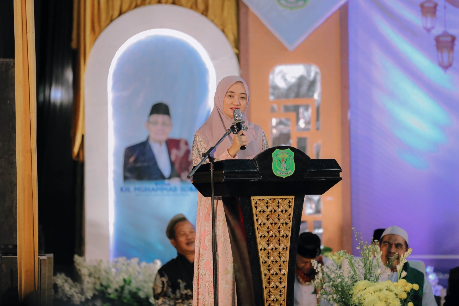 Wagub Jihan Nurlela Hadiri Haul KH Muhammad Sobari, Tegaskan Pembangunan Harus Selaras dengan Nilai Keislaman