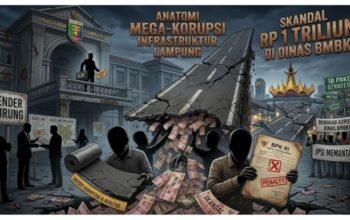Mega Proyek Jalan Rp1 Triliun Lampung: Dugaan Korupsi dan Defisit Integritas Dinas BMBK