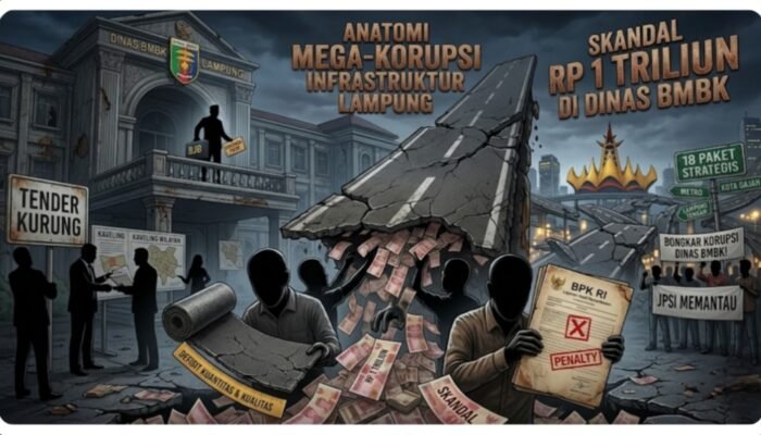 Mega Proyek Jalan Rp1 Triliun Lampung: Dugaan Korupsi dan Defisit Integritas Dinas BMBK