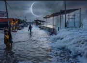 Efek Super New Moon, BPBD Lampung Selatan Keluarkan Peringatan Dini Banjir Rob 16-21 Mei 2026