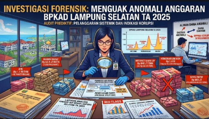 Menguak Dugaan Korupsi Miliaran Rupiah di BPKAD Lampung Selatan