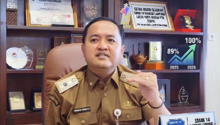 Cetak Rekor! 100 Persen Lulusan SMAN 14 Bandar Lampung Diterima di PTN Tahun 2026