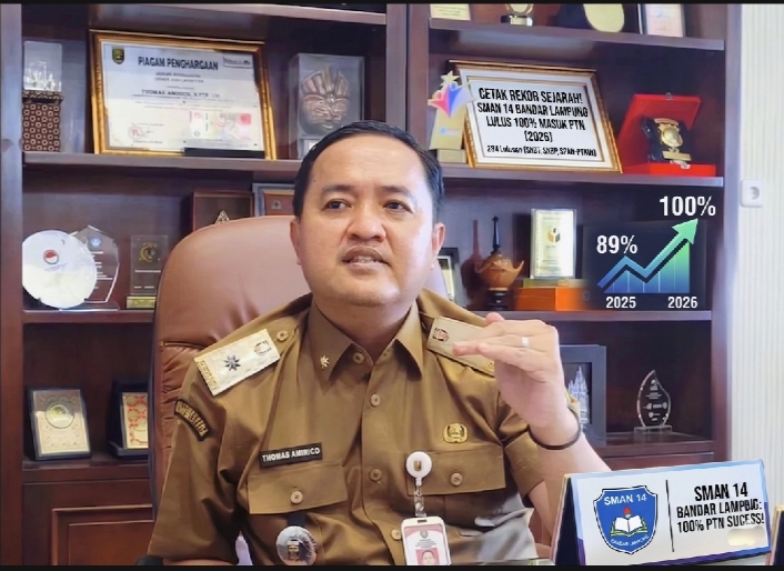 Cetak Rekor! 100 Persen Lulusan SMAN 14 Bandar Lampung Diterima di PTN Tahun 2026