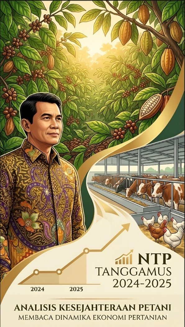 Tanggamus Melesat: Dinas Perkebunan dan Peternakan Catat Rekor Produksi dan Lonjakan Kesejahteraan Petani 2024-2025