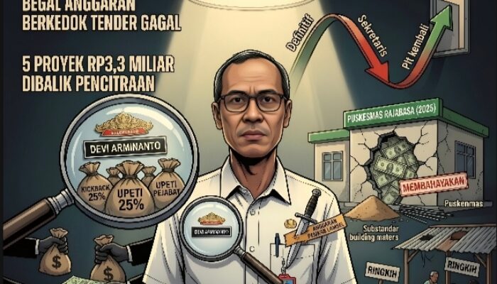 Terlindungi: Kejahatan Kerah Putih Dinkes Lampung Selatan—Dari Sabotase Tender Gagal hingga Akrobat Jabatan (2024–2026)