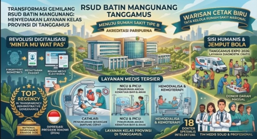 Transformasi Gemilang RSUD Batin Mangunang: Menghadirkan Layanan Kelas Provinsi di Jantung Tanggamus