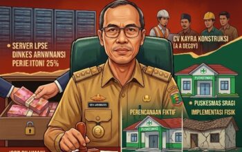 ‎Bongkar Skandal Lelang Dinkes Lampung Selatan: Modus Tender Gagal 2024-2025 Renggut Miliaran Rupiah