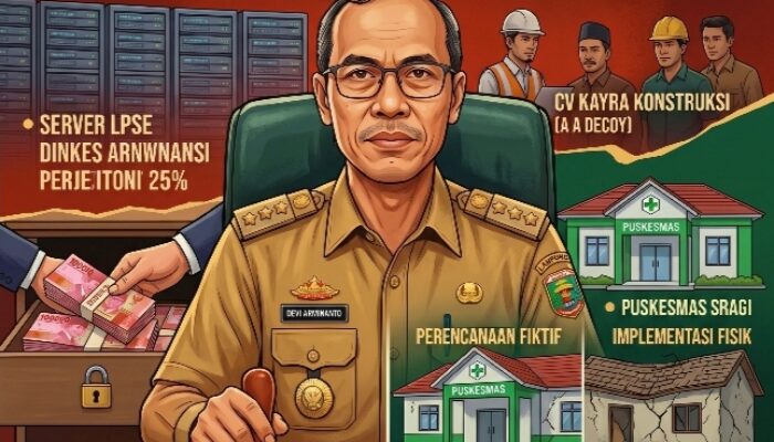 ‎Bongkar Skandal Lelang Dinkes Lampung Selatan: Modus Tender Gagal 2024-2025 Renggut Miliaran Rupiah