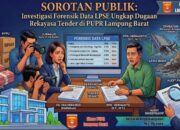 Ungkap Dugaan Rekayasa Tender dan Permainan Kotor di Dinas PUPR Lampung Barat