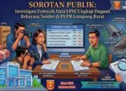 Ungkap Dugaan Rekayasa Tender dan Permainan Kotor di Dinas PUPR Lampung Barat