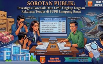 Ungkap Dugaan Rekayasa Tender dan Permainan Kotor di Dinas PUPR Lampung Barat