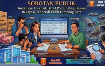 Ungkap Dugaan Rekayasa Tender dan Permainan Kotor di Dinas PUPR Lampung Barat