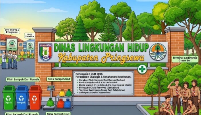 Bukan Sekadar Angkut Sampah! Ini Sederet Gebrakan Hebat Dinas Lingkungan Hidup Pringsewu di Tahun 2026