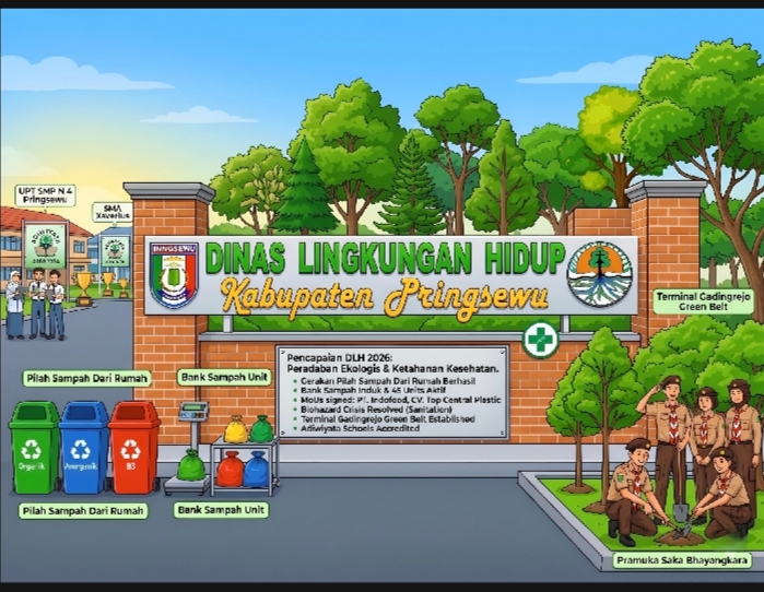 Bukan Sekadar Angkut Sampah! Ini Sederet Gebrakan Hebat Dinas Lingkungan Hidup Pringsewu di Tahun 2026 1 Bukan Sekadar Angkut Sampah! Ini Sederet Gebrakan Hebat Dinas Lingkungan Hidup Pringsewu di Tahun 2026