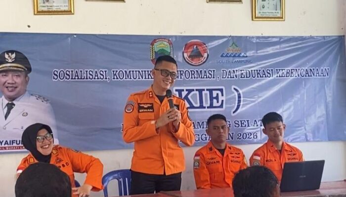 Siaga Pesisir! BPBD Lamsel dan Basarnas Gembleng Pasukan Elit 4 Desa Tangguh Bencana