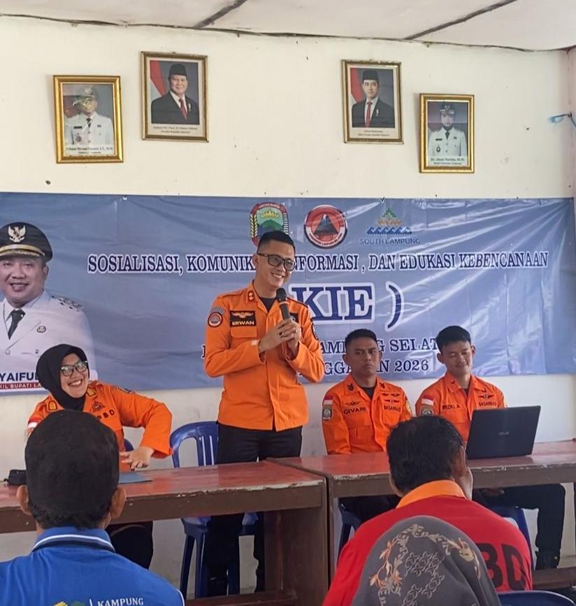 Siaga Pesisir! BPBD Lamsel dan Basarnas Gembleng Pasukan Elit 4 Desa Tangguh Bencana