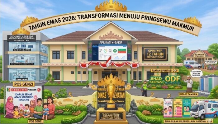 Jejak Gemilang 2026: Transformasi Emas Dinas Kesehatan Pringsewu Menuju Masyarakat MAKMUR