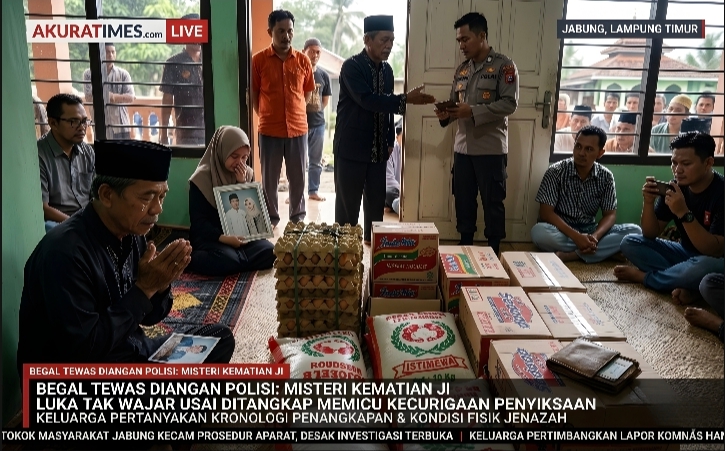 Keluarga Curiga, Terduga Begal di Lampung Timur Tewas Usai Ditangkap