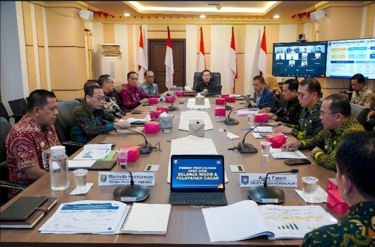 Sekda Lampung Belanja Wajib dan Pelayanan Dasar Jadi Prioritas Utama APBD 2026