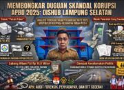 ‎Menguak Dugaan Skandal Korupsi APBD 2025 di Dinas Perhubungan Lampung Selatan