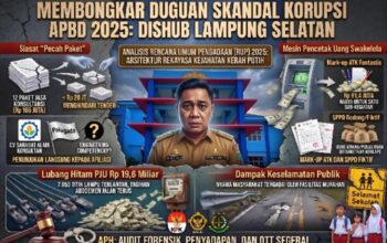 ‎Menguak Dugaan Skandal Korupsi APBD 2025 di Dinas Perhubungan Lampung Selatan