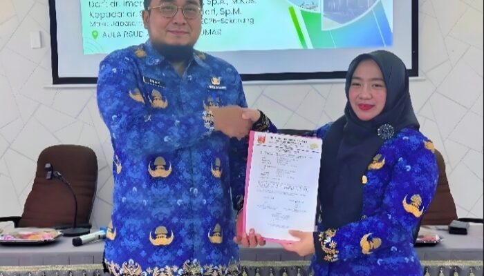 ‎dr. Seruni Era Lestari Resmi Jabat Plt. Direktur RSUD Alimuddin Umar