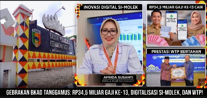 Afrida Susanti Pimpin BKAD Tanggamus Cairkan Rp34,5 Miliar Gaji ke-13, Luncurkan Inovasi Digital, hingga Menghadapi Badai Politik!