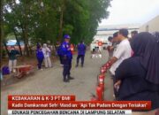Api Tak Padam dengan Teriakan! Pesan Menohok Kadis Damkar Lamsel di Hadapan Karyawan PT BMI