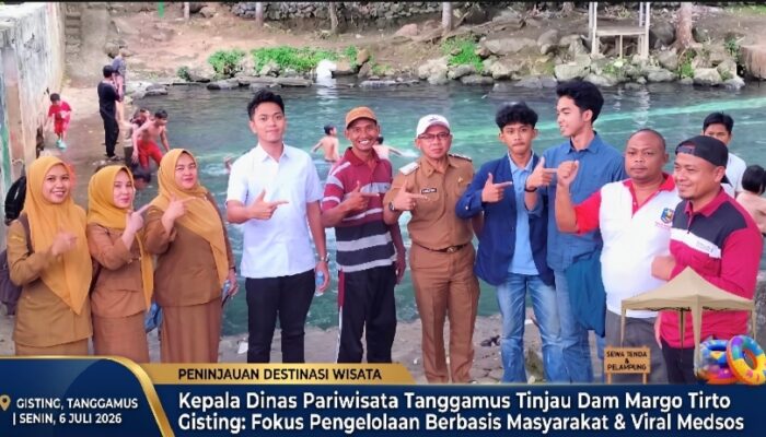 Bikin Takjub! Pesona Mata Air Abadi Dam Margo Tirto Tanggamus Siap Disulap Jadi Wisata Kelas Wahid