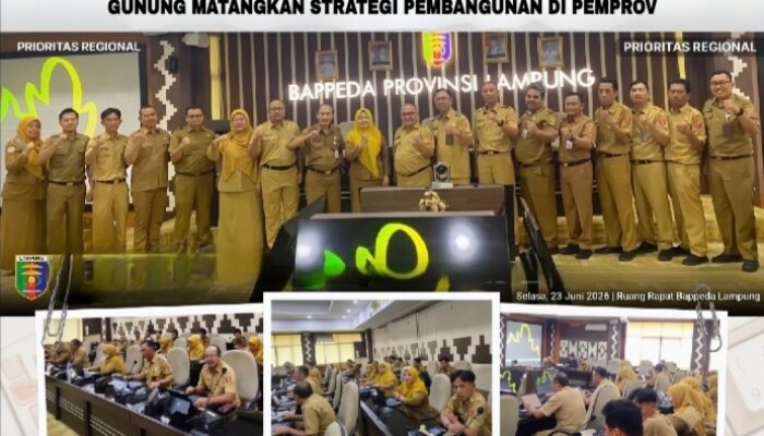 Gebrakan Perencanaan 2027! Tim Lintas Sektor Lampung Barat Turun Gunung Matangkan Strategi Pembangunan di Pemprov