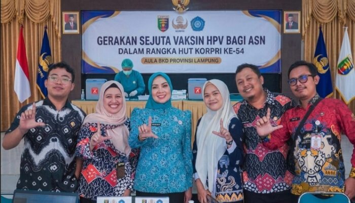 Lawan Ancaman Kanker Serviks, Purnama Wulan Sari Mirza Ajak Perempuan Lampung Tak Ragu Vaksin HPV