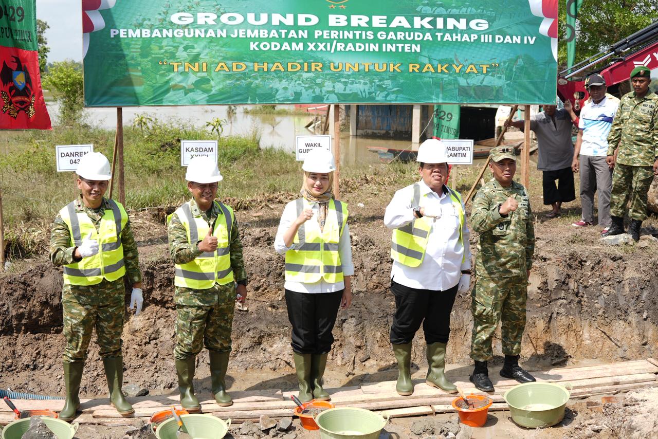 Lepas Dari Isolasi Perahu! Wagub Jihan Groundbreaking Jembatan Perintis Garuda Lampung Timur, Ekonomi & Sekolah Warga Makin Mulus