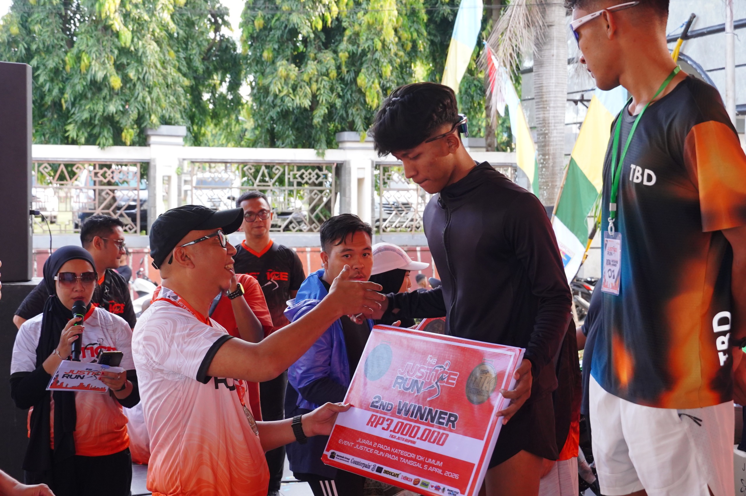Ribuan Pelari Padati Justice Run 2026! Gubernur Mirza Gaungkan Semangat Keadilan Sosial dan Akses Infrastruktur Merata di Lampung