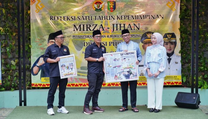 Bebas Utang Rp 600 Miliar hingga Jalan Mulus! Ini Gebrakan 1 Tahun Pertama Mirza-Jihan Pimpin Lampung