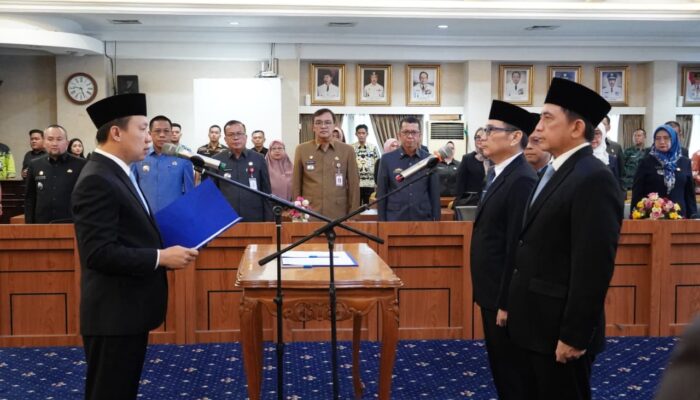 Tukar Posisi Strategis! Pemprov Lampung Rotasi Kepala Dinas ESDM & SDA, Sekdaprov Marindo: Jabatan Bukan Zona Nyaman ko